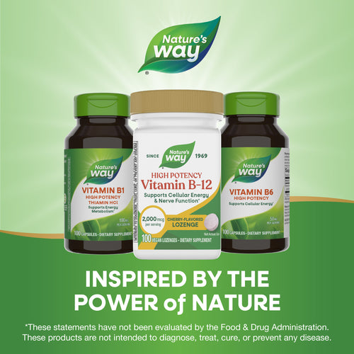 Nature's Way® | Vitamin B12 Lozenges High Potency Sku:40440