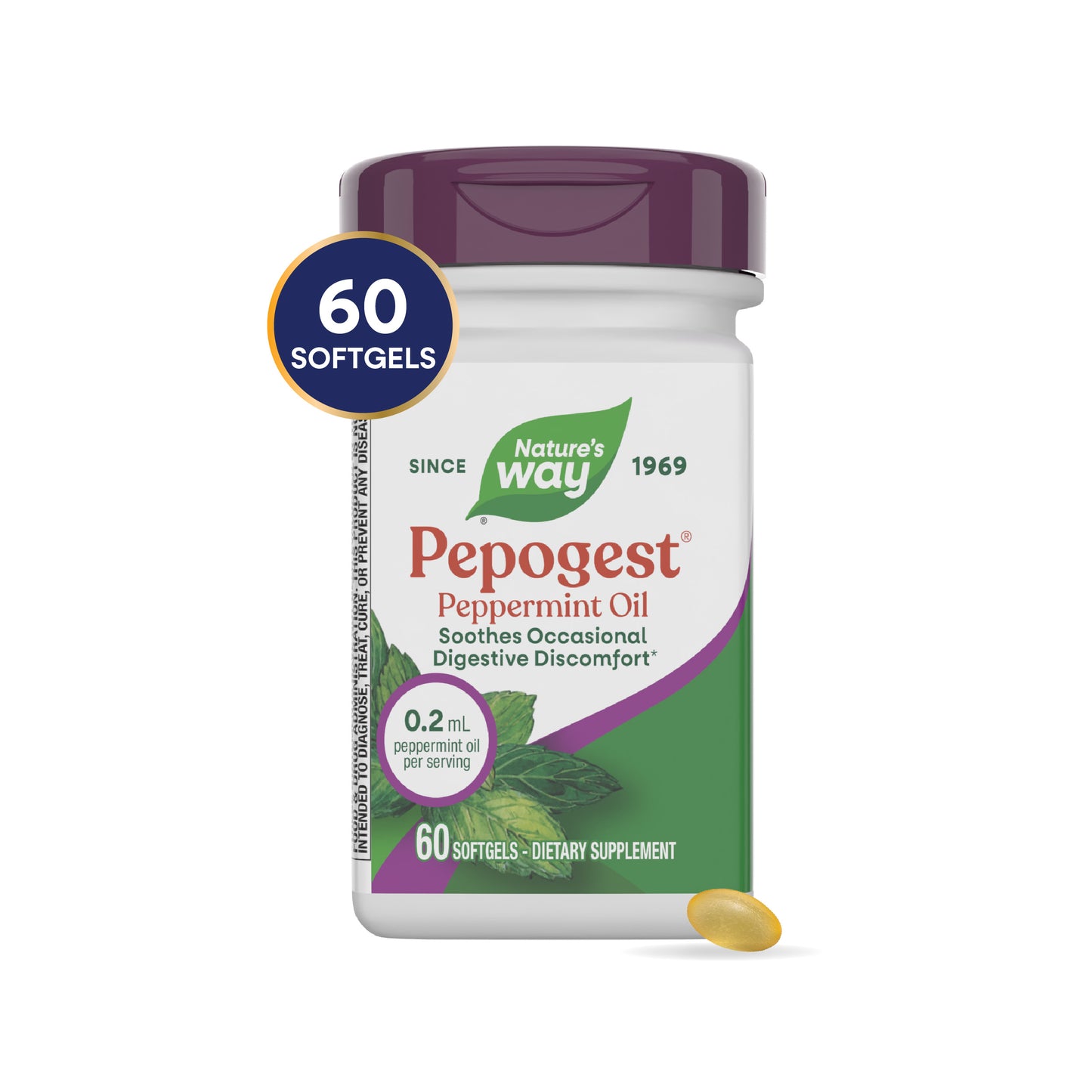<{%MAIN6_14537%}>Nature's Way® | Pepogest (Peppermint Oil)
