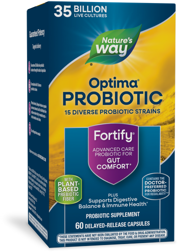 Nature's Way® | Fortify Optima 35 Billion Probiotic, 60 capsules Sku:15653