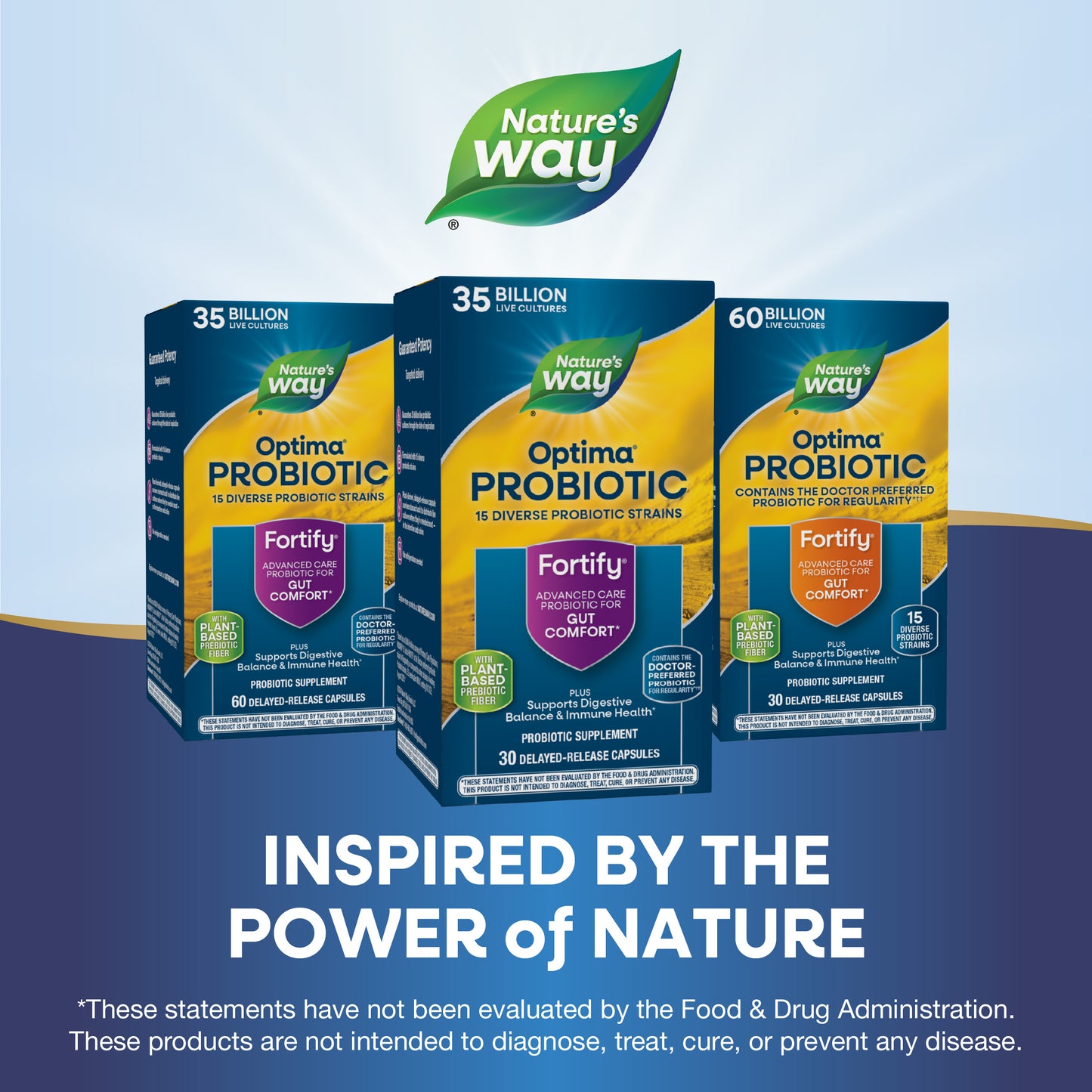 <{%MAIN5_15652%}>Nature's Way® | Fortify Optima 35 Billion Probiotic