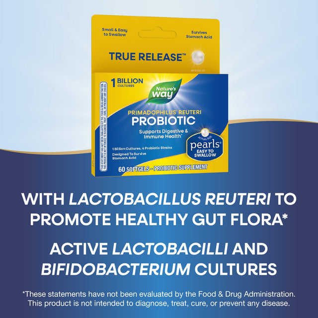 <{%MAIN9_15770%}>Nature's Way® | Primadophilus Reuteri Pearls Probiotics