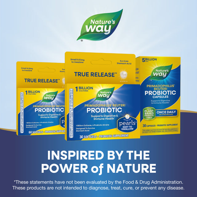 <{%MAIN5_15752%}>Nature's Way® | Primadophilus Reuteri Pearls Probiotics
