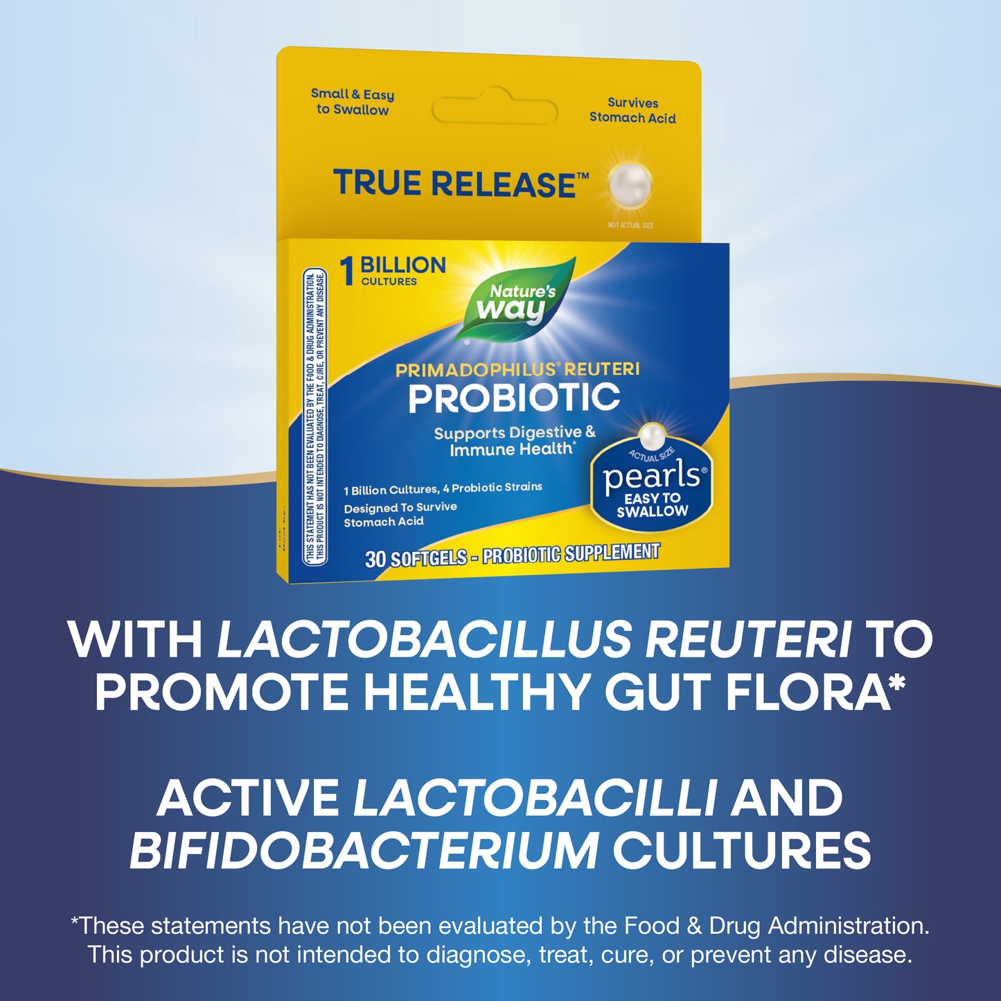 <{%MAIN3_15752%}>Nature's Way® | Primadophilus Reuteri Pearls Probiotics