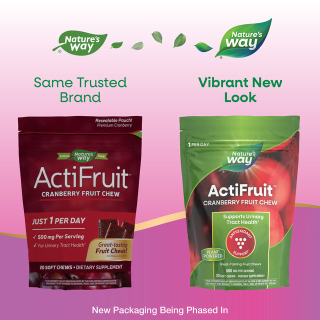 <{%MAIN1_07842IP%}>Nature's Way® | ActiFruit - package updates old to new