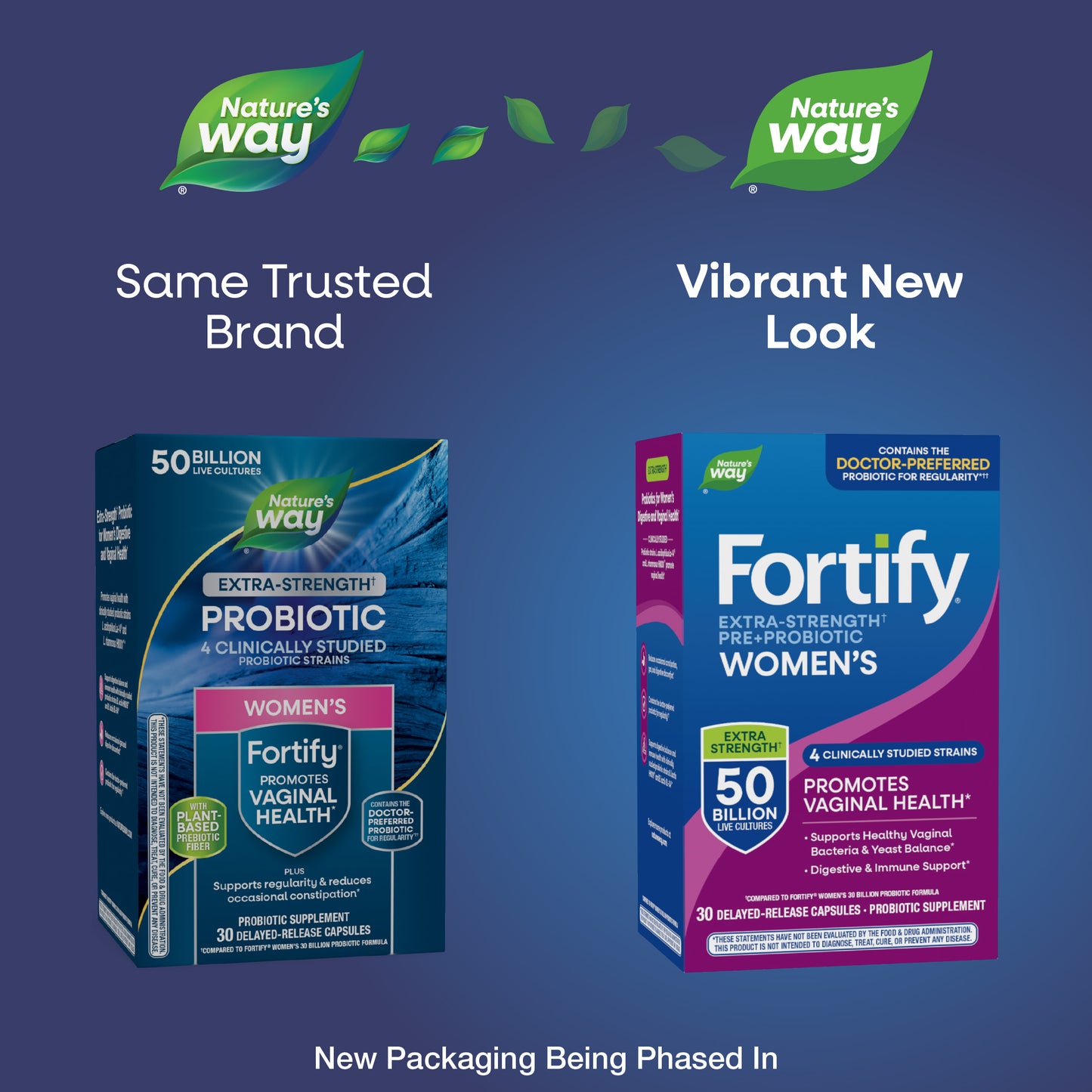 <{%MAIN1_11581%}>Nature's Way® | Fortify Women's Daily Pre+Probiotic