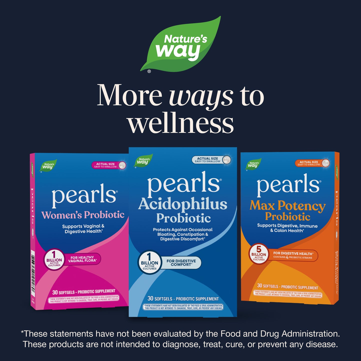 <{%MAIN5_04293%}>Nature's Way® | Pearls® Acidophilus Probiotic