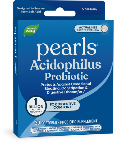 Nature's Way® | Probiotic Pearls Acidophilus, 30 softgels Sku:04293