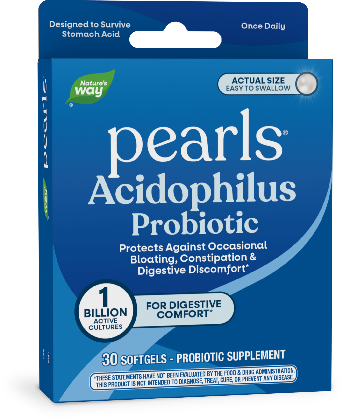 <{%PRIMARY_04293%}>Nature's Way® | Probiotic Pearls Acidophilus, 30 softgels