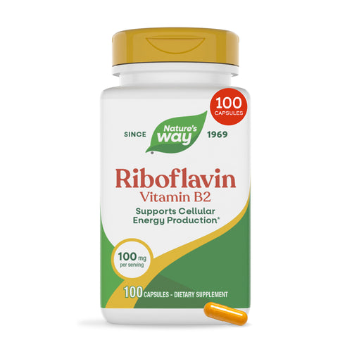 Nature's Way® | Riboflavin Vitamin B2 Sku:40421