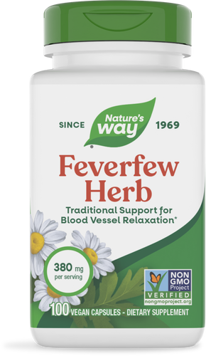 Nature's Way® | Feverfew Herb, 100 capsules Sku:12850