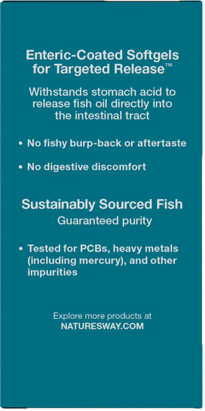 <{%360IMAGE3_15688%}>Nature's Way® | Super Fisol Fish Oil - left side of pack