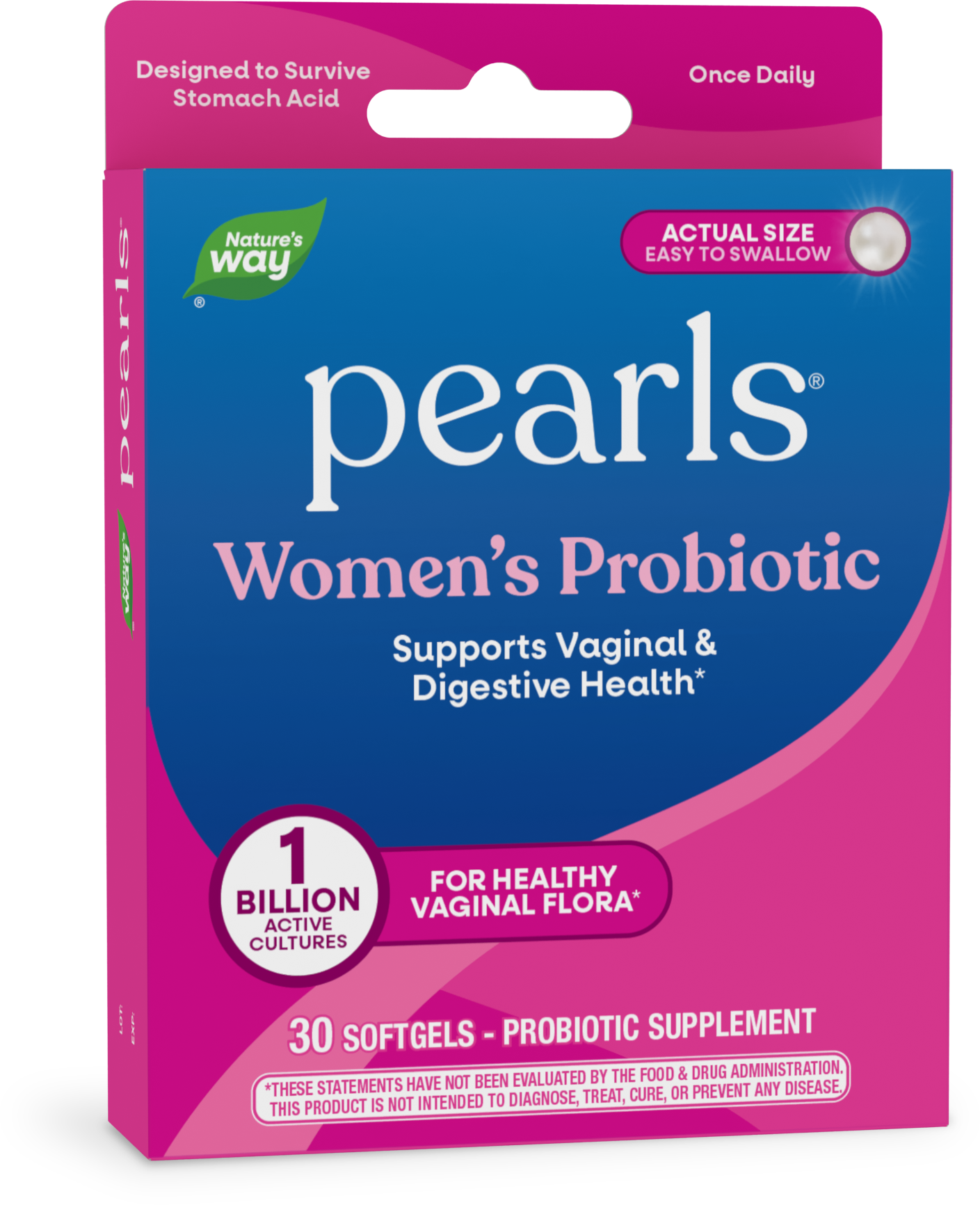 <{%PRIMARY_04213%}>Nature's Way® | Probiotic Pearls Women's, 30 softgels