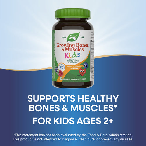 Nature's Way® | Kids Growing Bones & Muscles Gummies Sku:13371