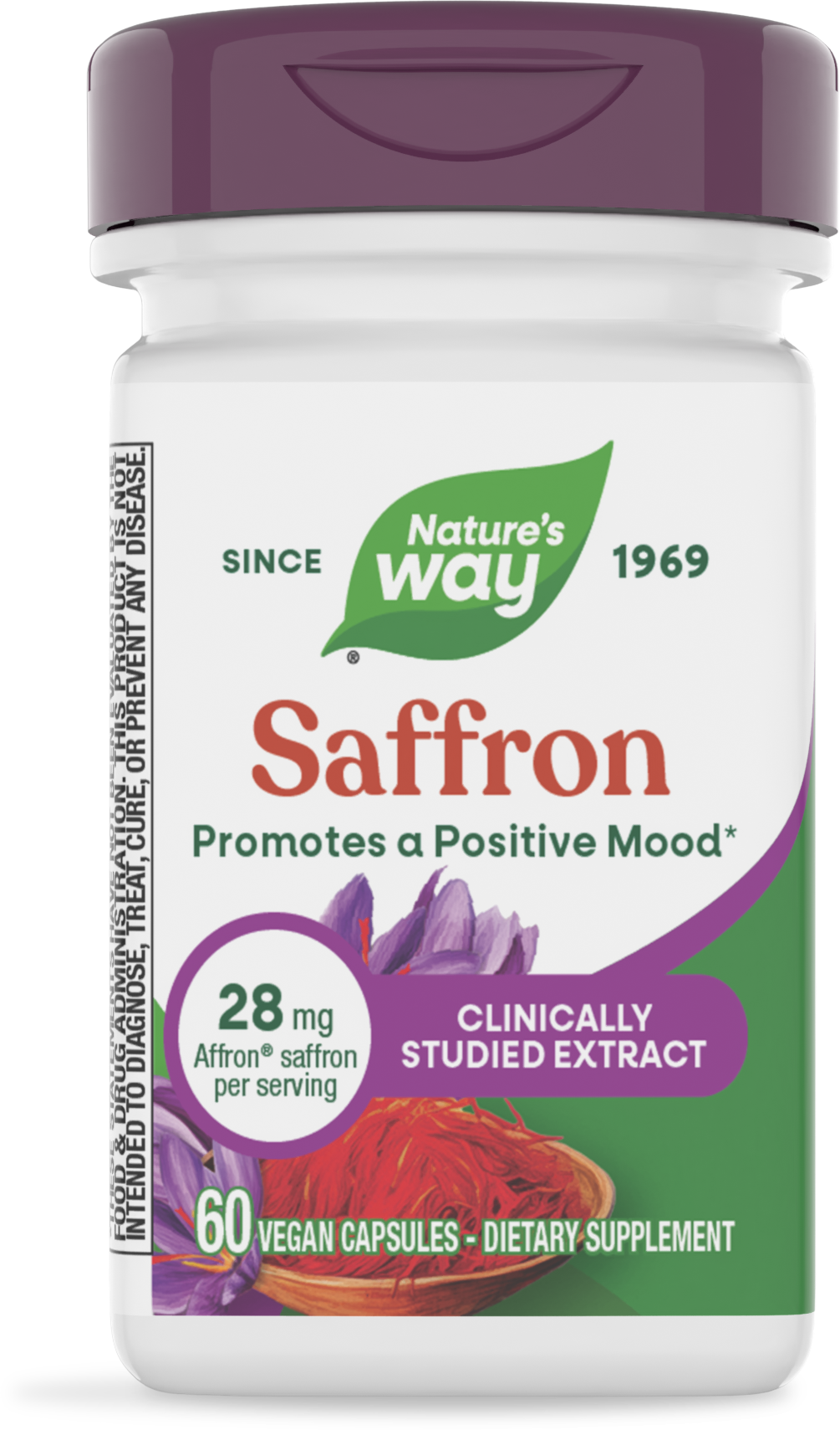 <{%PRIMARY_16081%}>Nature's Way® | Saffron, 60 capsules