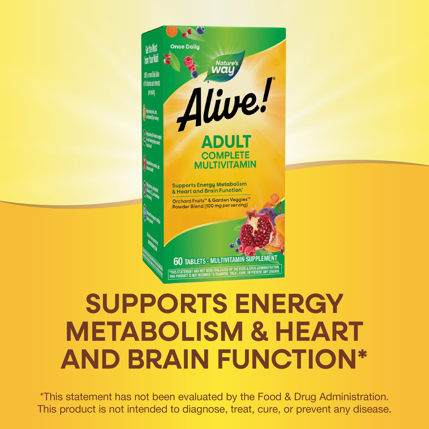 <{%MAIN3_60192%}>Nature's Way® | Alive! Adult Complete Multivitamin
