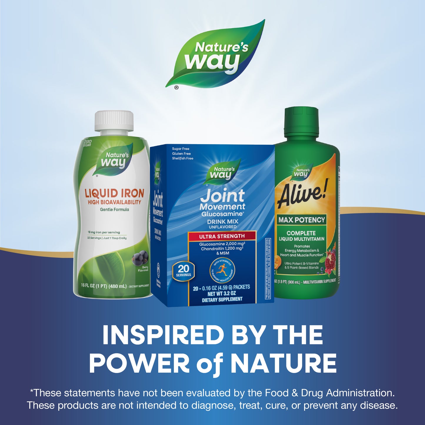 <{%MAIN4_15121%}>Nature's Way® | Joint Movement Glucosamine Drink Mix