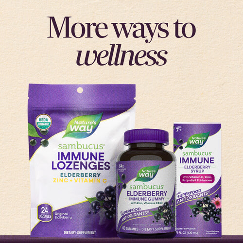 Nature's Way® | Sambucus Sleep & Immune Gummies Sku:13496