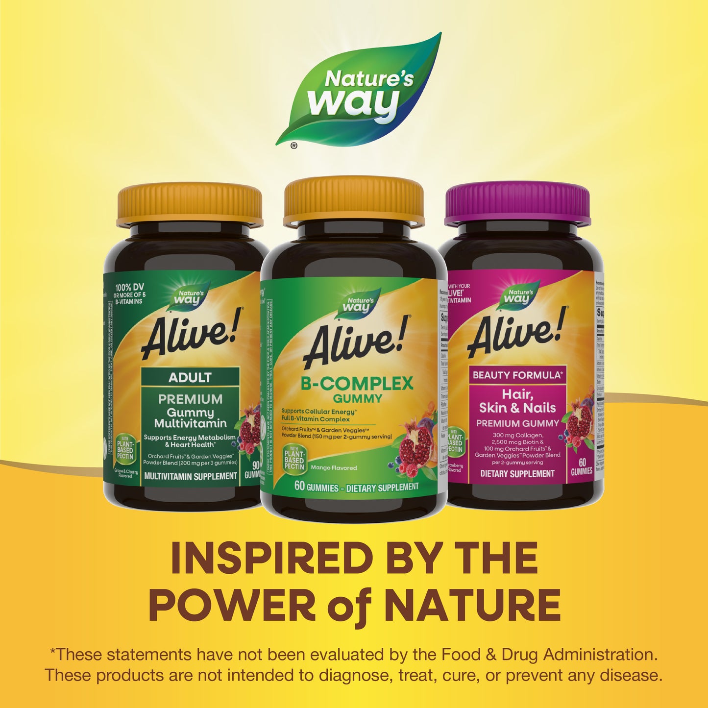 <{%MAIN5_10483%}>Nature's Way® | Alive! B-Complex Gummies