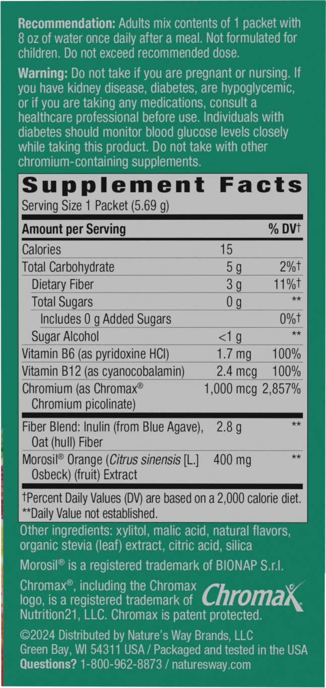 <{%360IMAGE10_14985%}>Nature's Way® | Weight Manager Drink Mix - right side of pack