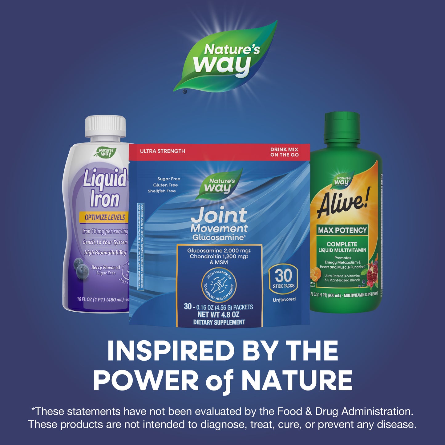 <{%MAIN9_15488%}>Nature's Way® | Joint Movement Glucosamine Drink Mix
