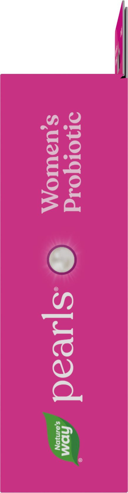 <{%360IMAGE5_13950%}>Nature's Way® | Probiotic Pearls Women's - right side of pack