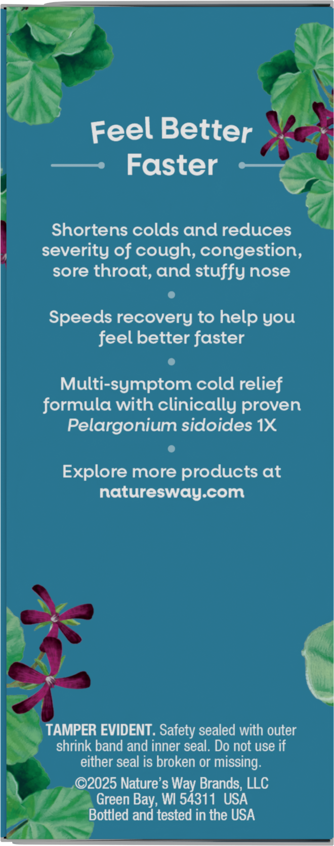 <{%360IMAGE9_15272%}>Nature's Way® | Umcka Cold Relief Syrup - left side of pack