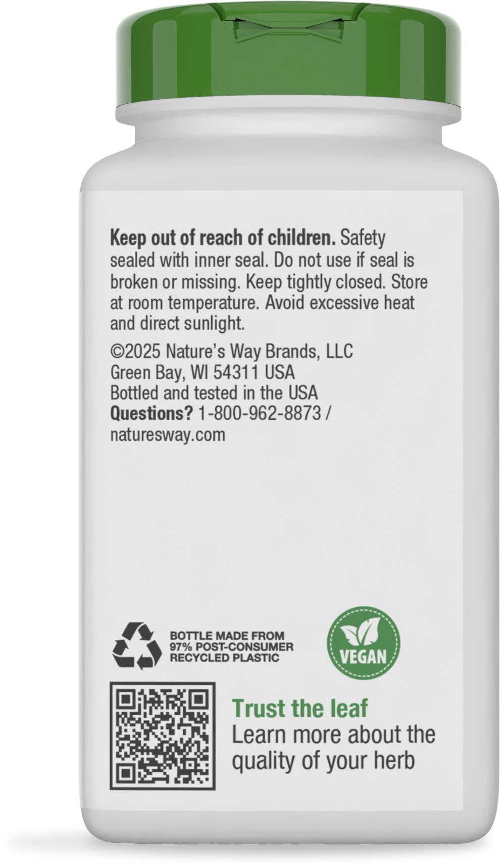 <{%360IMAGE3_12408%}>Nature's Way® | Echinacea - back of pack