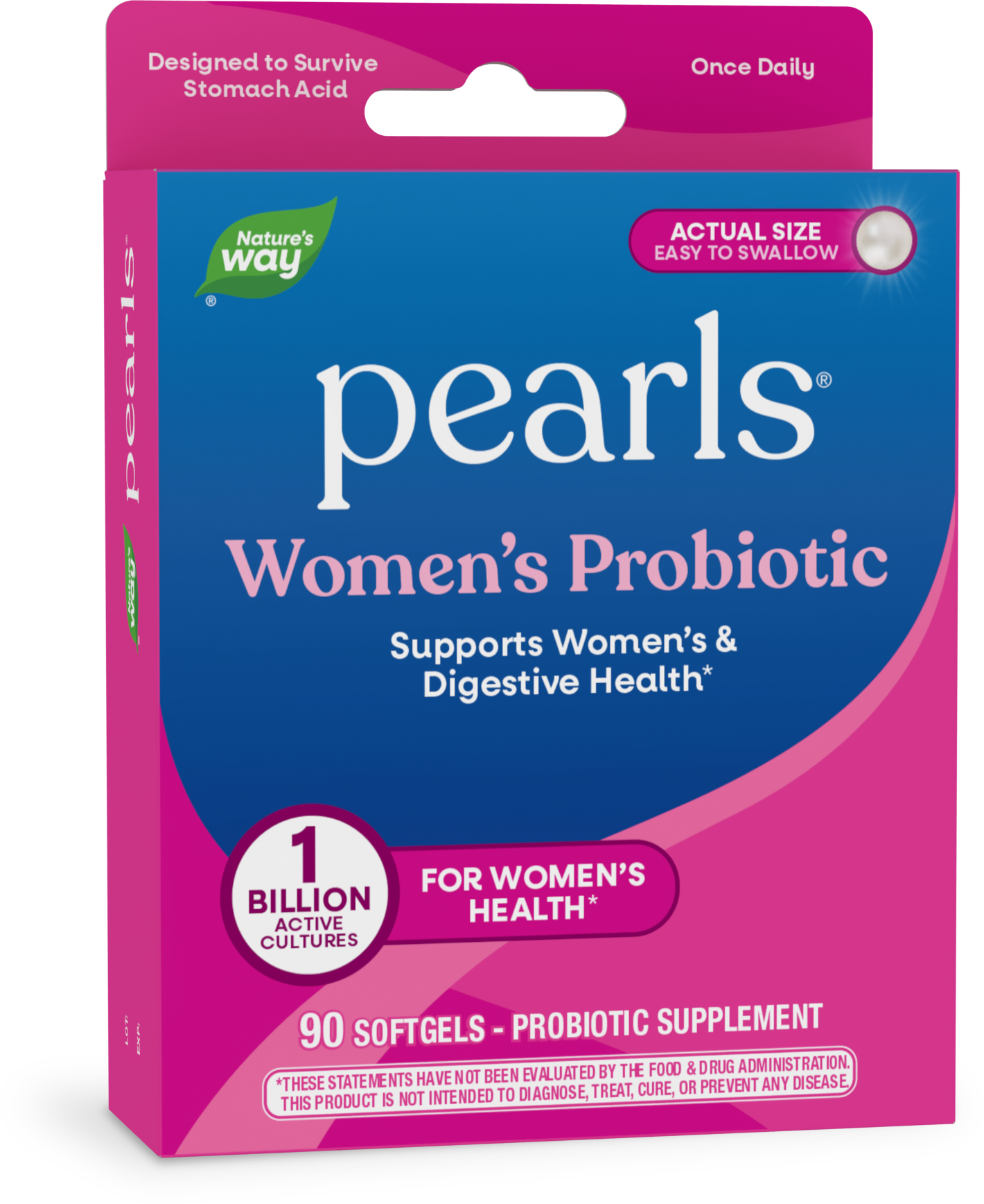 <{%PRIMARY_13950%}>Nature's Way® | Probiotic Pearls Women's, 90 softgels