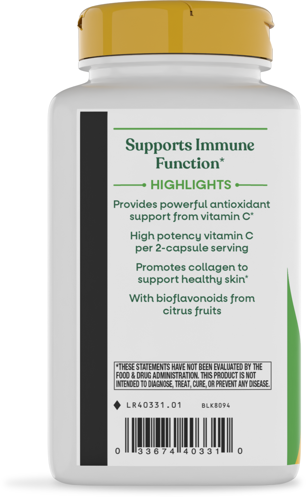 <{%360IMAGE5_40331%}>Nature's Way® | Vitamin C with Bioflavonoids - left side of pack