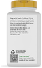 Nature's Way® | Vitamin C with Rose Hips - back of pack Sku:40311