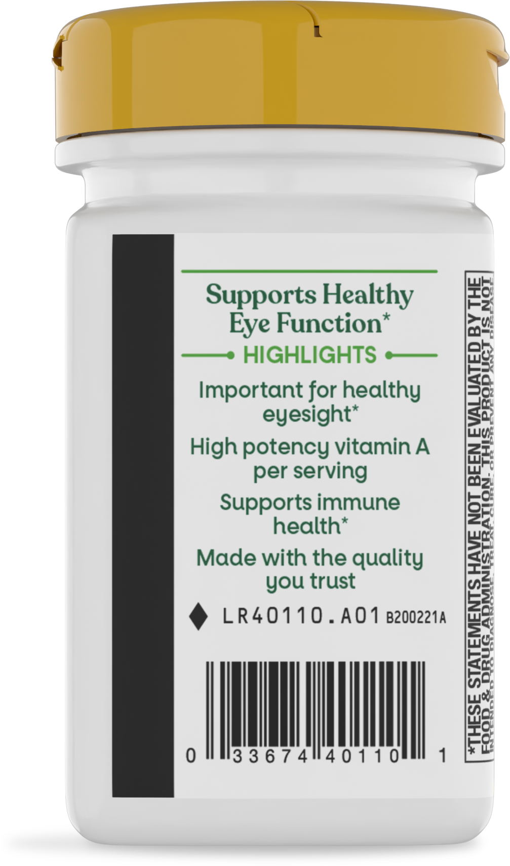 <{%360IMAGE2_40110%}>Nature's Way® | Vitamin A - left side of pack