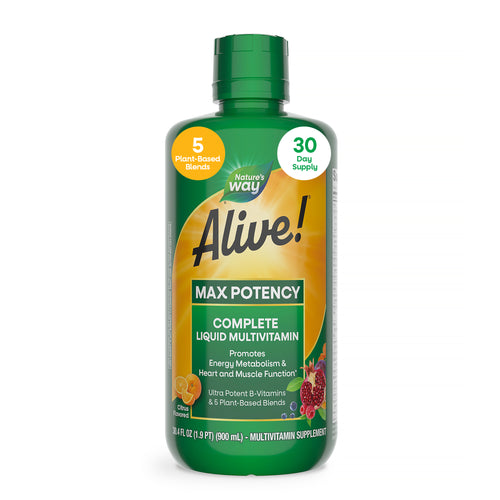 Nature's Way® | Alive! Max Potency Complete Liquid Multivitamin Sku:15395