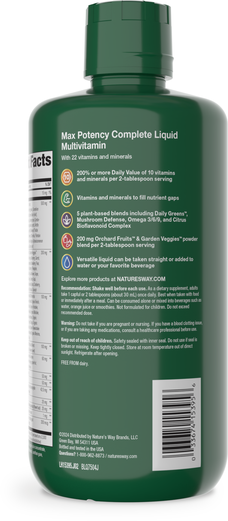 <{%360IMAGE2_15395%}>Nature's Way® | Alive! Max Potency Complete Liquid Multivitamin - left side of pack