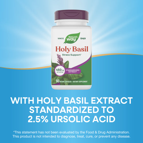 Nature's Way® | Holy Basil Standardized Extract Sku:15493