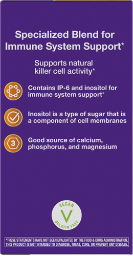 Nature's Way® | Cell Forté IP-6 & Inositol - left side of pack Sku:05800