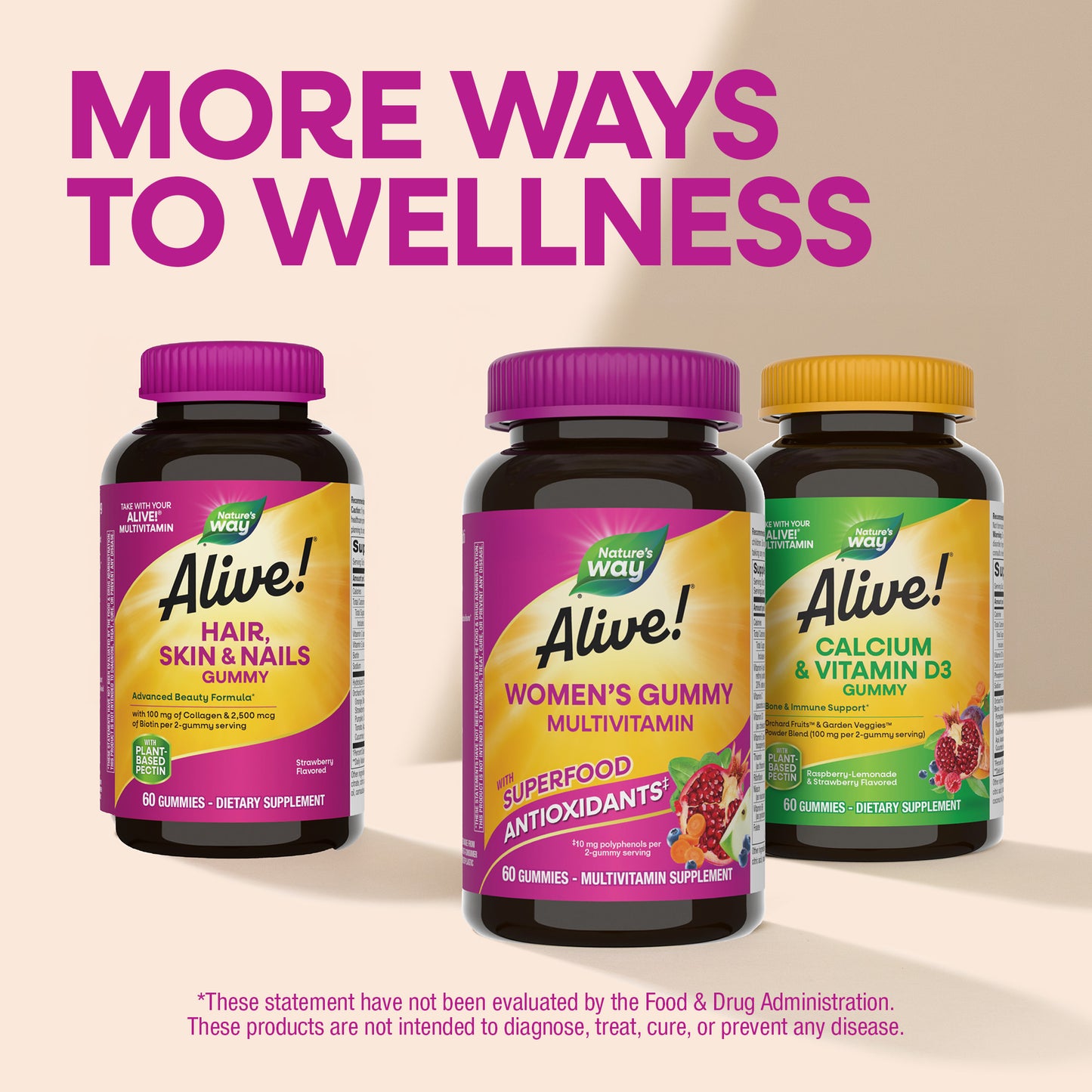 <{%MAIN17_14069%}>Nature's Way® | Alive! Women's Gummy Multivitamin