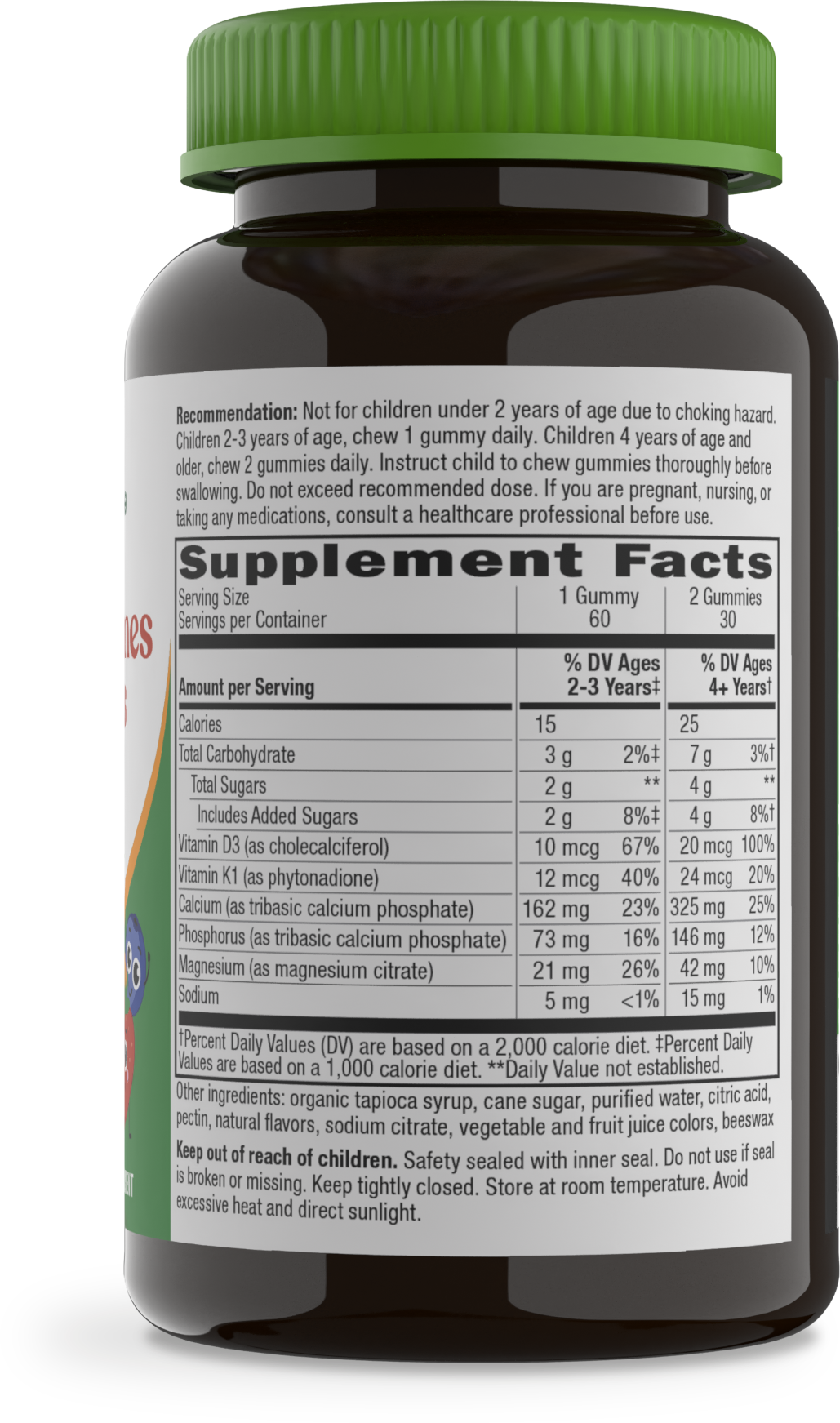 <{%MAIN7_13371%}>Nature's Way® | Kids Growing Bones & Muscles Gummies - right side of pack