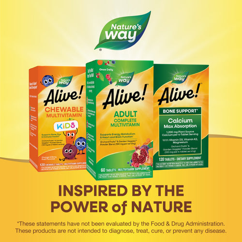 Nature's Way® | Alive! Adult Complete Multivitamin Sku:60192