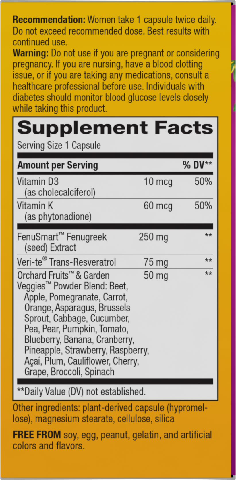 <{%360IMAGE1_15936%}>Nature's Way® | Alive! Menopause - right side of pack
