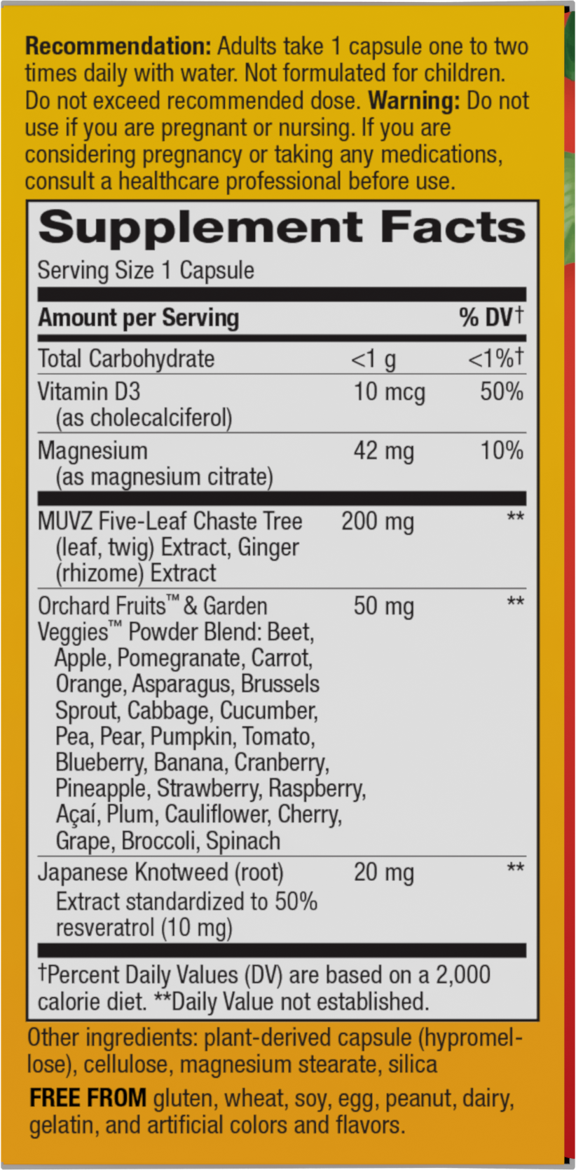 <{%360IMAGE1_15933%}>Nature's Way® | Alive! Joint - right side of pack