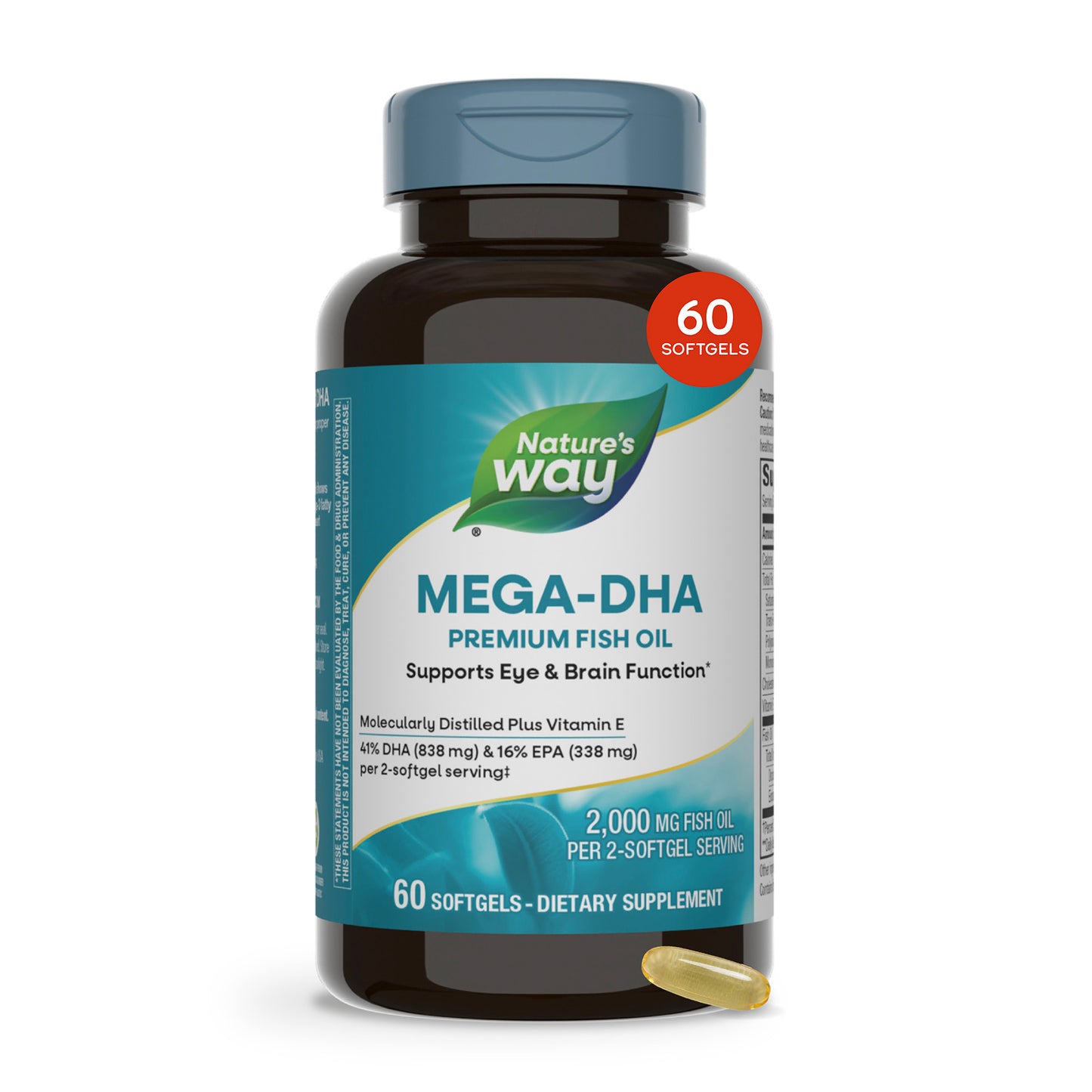 <{%MAIN7_15682%}>Nature's Way® | Mega-DHA Premium Fish Oil