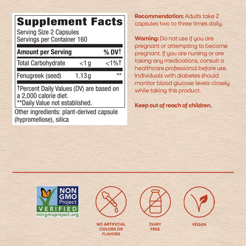 Nature's Way® | Fenugreek Seed Sku:11924