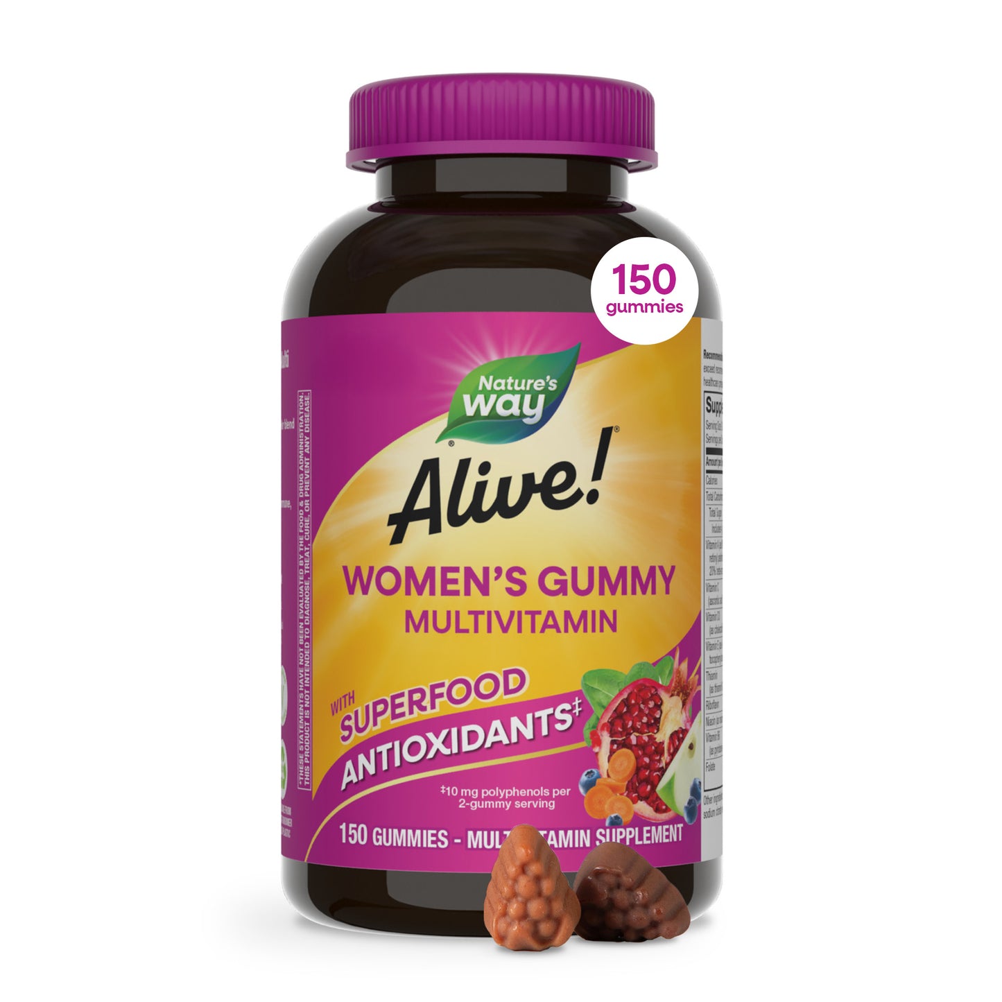 <{%MAIN18_14069%}>Nature's Way® | Alive! Women's Gummy Multivitamin