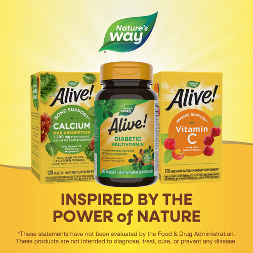 Nature's Way® | Alive! Diabetic Multivitamin Sku:12371