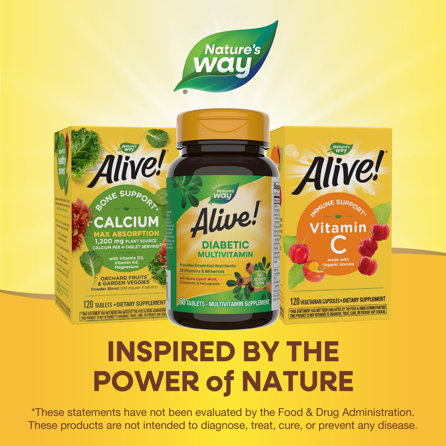 <{%MAIN5_12371%}>Nature's Way® | Alive! Diabetic Multivitamin