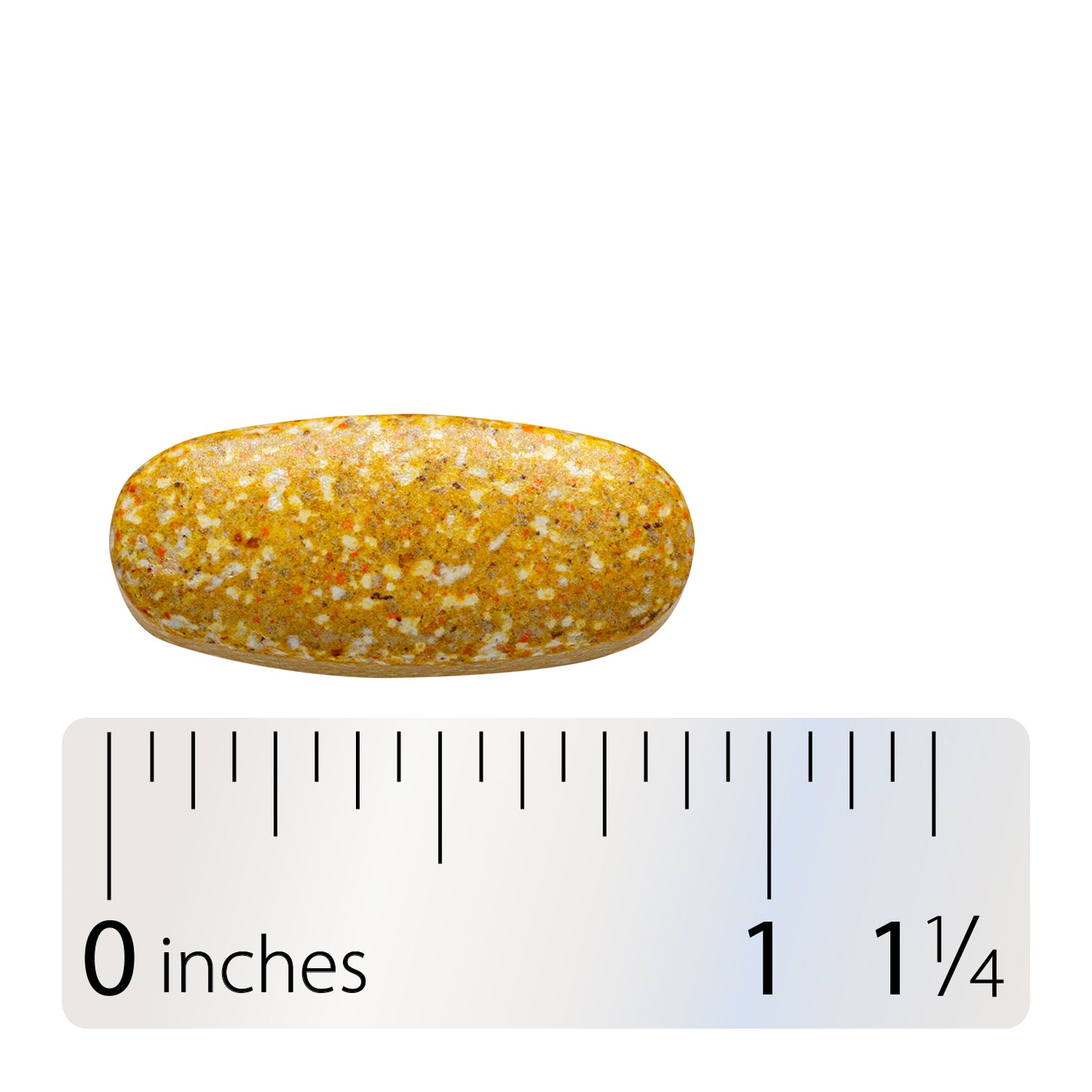<{%360IMAGE3_12371%}>Nature's Way® | Alive! Diabetic Multivitamin - Tablet and ruler