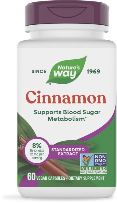 <{%PRIMARY_15492%}>Nature's Way® | Cinnamon, 60 capsules