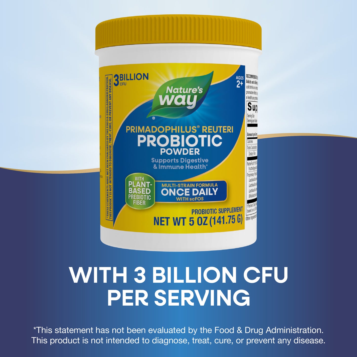 <{%MAIN3_14241%}>Nature's Way® | Primadophilus Reuteri Probiotic Powder