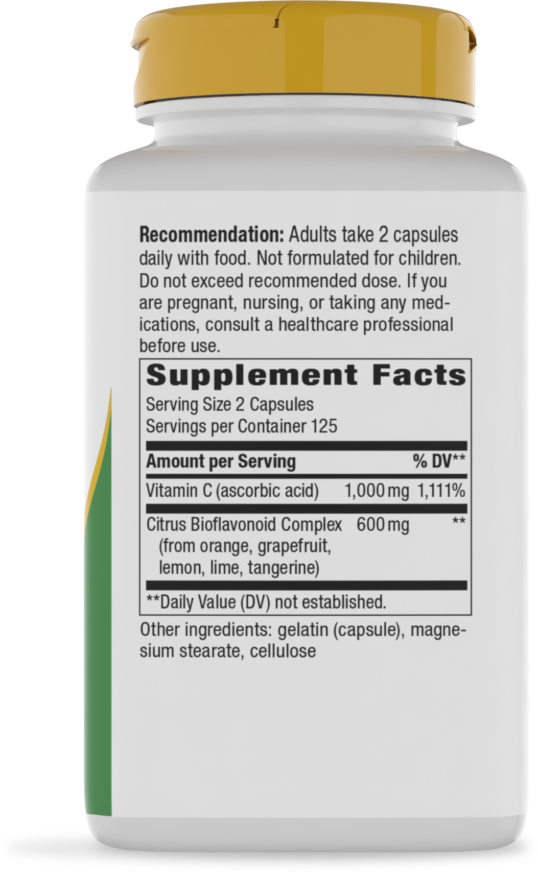 <{%360IMAGE4_40331%}>Nature's Way® | Vitamin C with Bioflavonoids - right side of pack