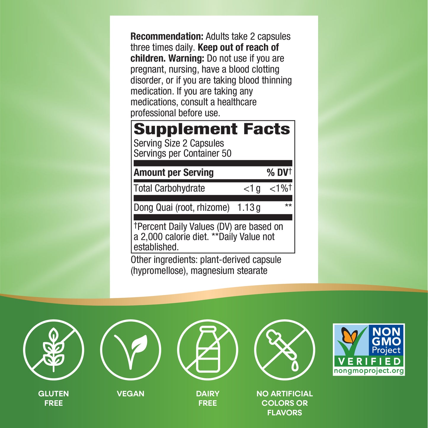 <{%MAIN4_12380%}>Nature's Way® | Dong Quai Root